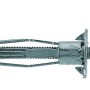 Tassello a espansione Fischer HM 5x65 con gancio ad angolo, tassello metallico per cartongesso.