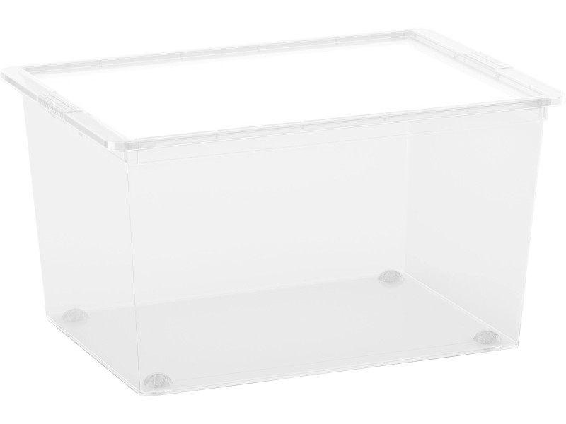 Contenitore in plastica C Box trasparente XL 38,5x55x30,5 cm