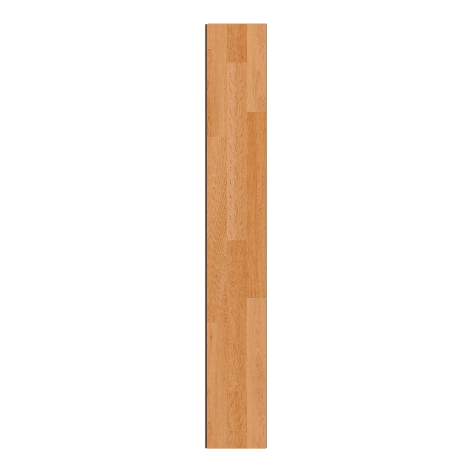 Pavimento in laminato faggio, 6 mm di spessore, effetto legno classico per spazi residenziali e commerciali.