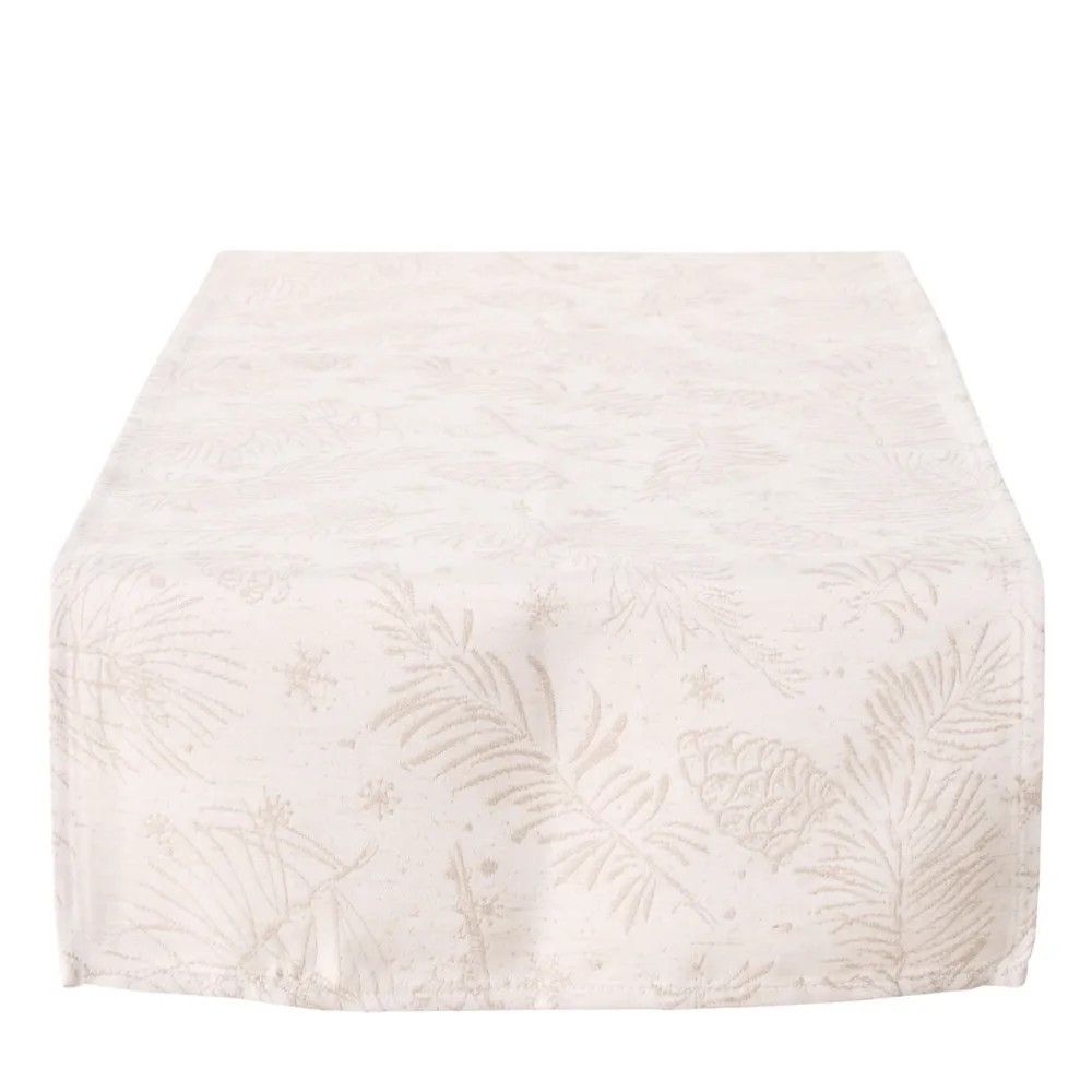 DK Homewares Tradizionale Casa Decorazione 72 X 14 Runner da Tavolo Etnico Floreale Broccato Ricamata Nappa Lavoro Jacquard Confine 6 Ft Centrotavola (180 X 40 Cm ; Arancia E Pesca