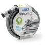 Tubo per irrigazione Aqualight 15 grigio arrotolato, 15m, con connettori.
