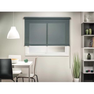 Tenda a rullo Screen Industry 5% grigio scuro 180 x 250 cm