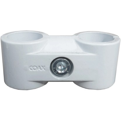 Giunto parallelo per tubo bianco