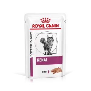 Royal Canin Renal Loaf cibo umido per gatti con problemi renali.