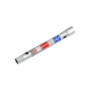 Chiave a tubo LUX 8x9 mm Comfort, acciaio cromato per viti e dadi.