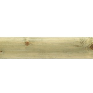 Palo per recinzione in legno verde chiaro, dettaglio