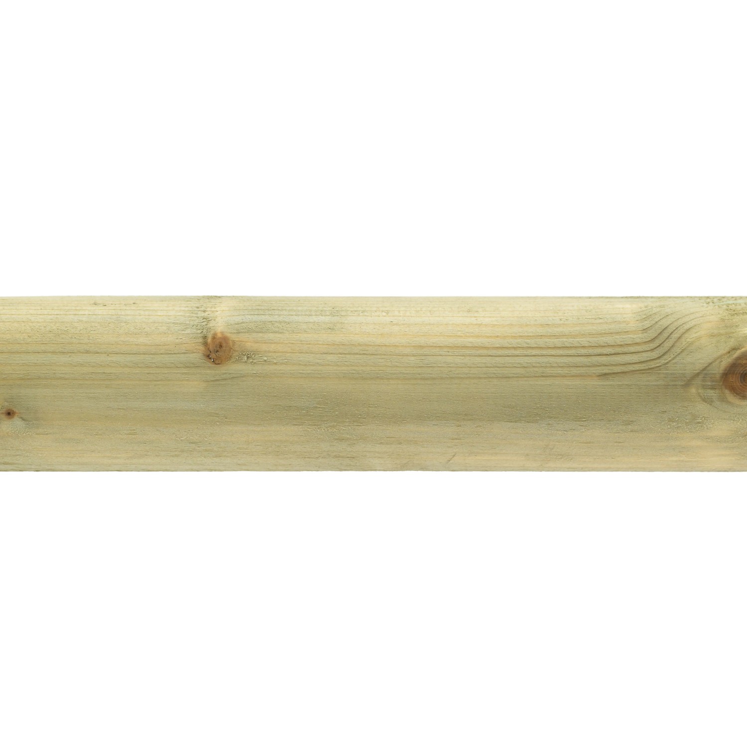 Palo per recinzione in legno verde chiaro, dettaglio