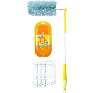 Swiffer Duster XXL set con manico, 2 panni e ricarica per la pulizia.