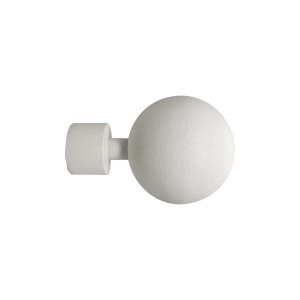 Terminale per bastone tenda tappo in metallo Ø 20 mm cromo 2 pz