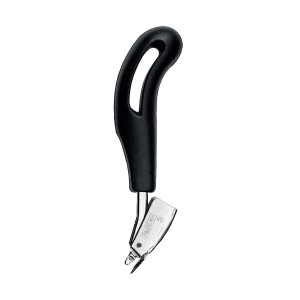 Pinza con manico nero per rimuovere graffette, marca t.b.t.