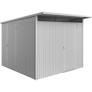 Porta supplementare Biohort Avantgarde Eco, argento metallizzato, per casette da giardino.