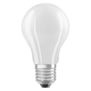 Lampadina LED Osram E27, 8.2W, 1521lm, opaca, bianco caldo. Forma a bulbo, 10.5x6cm.