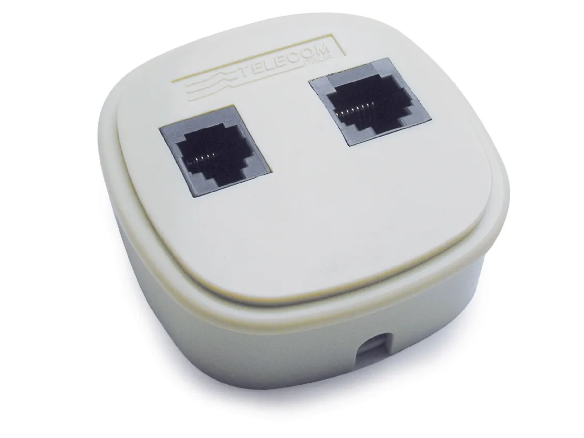RiteAV - 1 porta telefonica RJ11 110 tipo punchdown e 1 porta