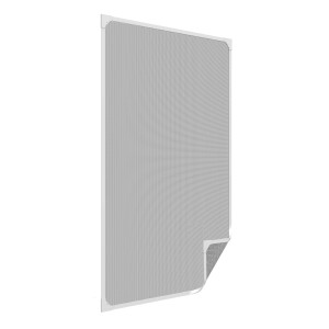 Zanzariera bianca t.b.t. per finestre con telaio.