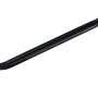 Piede di porco LUX Comfort nero, lunghezza 400 mm, in acciaio per utensili con lama lucida.