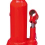 Cric a bottiglia idraulico SWH-2000 B, 2 t, rosso, con asta di comando divisibile.