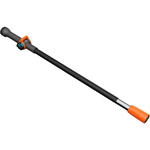 Gardena Cleansystem Manico S, 90 cm, antracite. Manico con condotto d'acqua per la pulizia esterna.