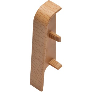 OBI Raccordo terminale in faggio (2 pezzi) per battiscopa, accessori per laminato e parquet.