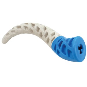 Gioco da masticare per cani t.b.t., beige e blu.