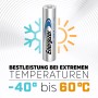 Batteria Energizer Ultimate Lithium AAA, Micro, 1.5V, per temperature estreme.