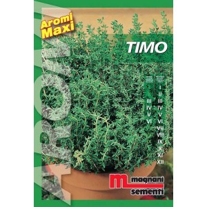 Confezione di semi di timo t.b.t. per erbe aromatiche.