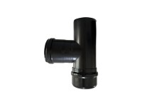 Raccordo T 90 Per Canna Fumaria In Acciaio Inox 316 - DN 140, Per Collegamento Canale Fumo A Canna