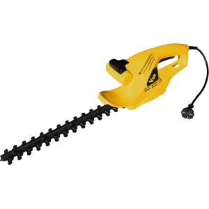 Tagliasiepi elettrico t.b.t. giallo per tagli precisi in giardino.