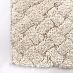 Tappeto bagno Intreccio 60x100 cm color naturale