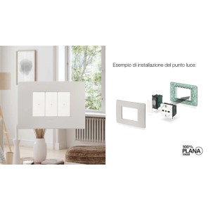 Deviatore 1 polo 10AX assiale bianco