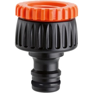 Raccordi irrigazione: t.b.t. raccordo con anello rotante arancione.