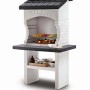 Barbecue a carbonella Palazzetti Olbia griglia 68x40 cm in cemento