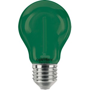 Lampadina LED E27 verde di Century.