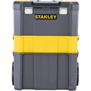 Stanley Rollende Werkstatt Essential STST1-80151, carrello portautensili con ruote e manico telescopico.