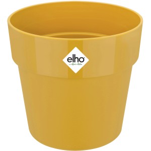 Vaso per fiori Elho B.for Original Mini color ocra, Ø 13 cm, ideale per piante da interno.
