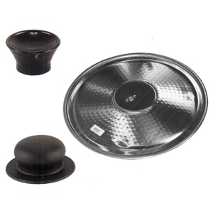 Accessori t.b.t.: Coperchio e manici per attrezzature per la raccolta delle olive.