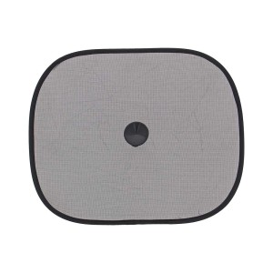 Parasole auto t.b.t. per interni, grigio con bordo nero.