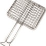 Pinza per barbecue in metallo per accessori barbecue.