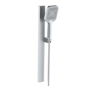 Saliscendi Tao quadro 3 getti flex 150 cm pvc anti torsione silver