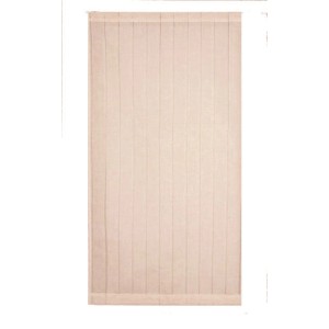 Tenda a pannello beige di t.b.t. per decorare le finestre.