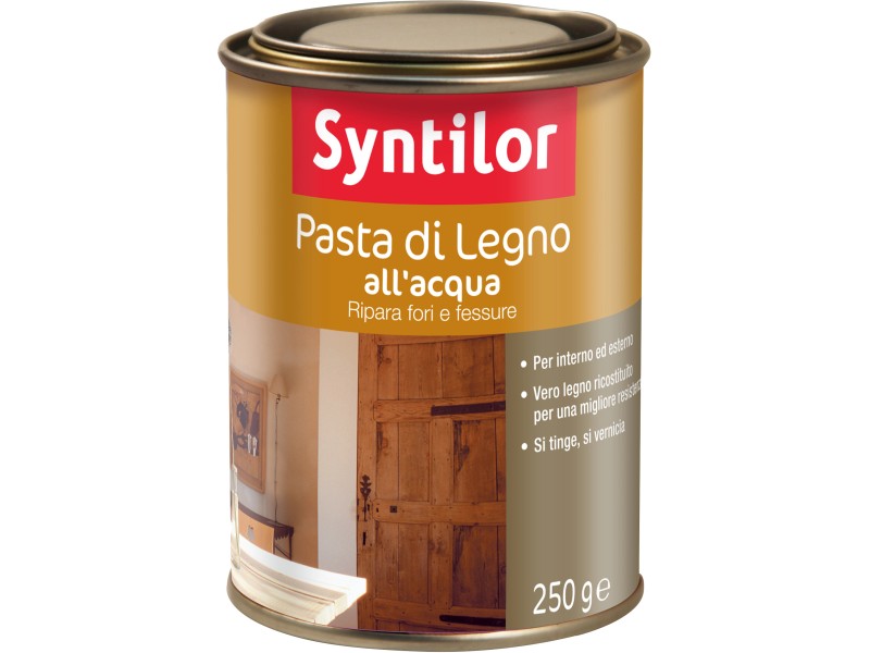 PASTA DI LEGNO 250G MOGANO - Antimuffa/antiumidita', Antimuffa