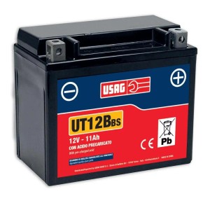 Batteria avviamento moto moto Usag X11-BS 12V 11Ah
