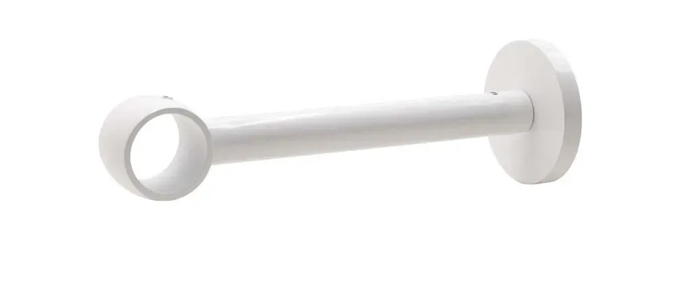 2 Staffe Per Tende In Alluminio - Supporto Per Aste Da 26-28mm, Capacità 30kg - Foto 9