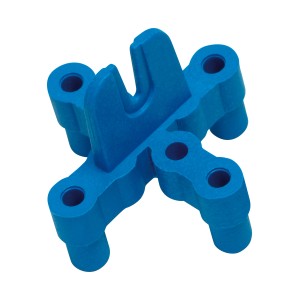 Distanziatore per piastrelle LUX Comfort blu, 4 e 5 mm, per fughe uniformi durante la posa.