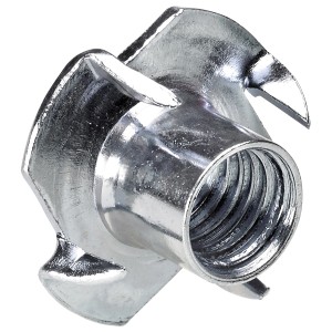 Dado a T Hettich M10, 12mm, zincato per accessori mobili.