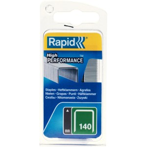 Graffette Rapid n. 140, Graffe a dorso sottile, in blister