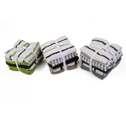 Set 5 canovacci in spugna 40x60 cm assortiti