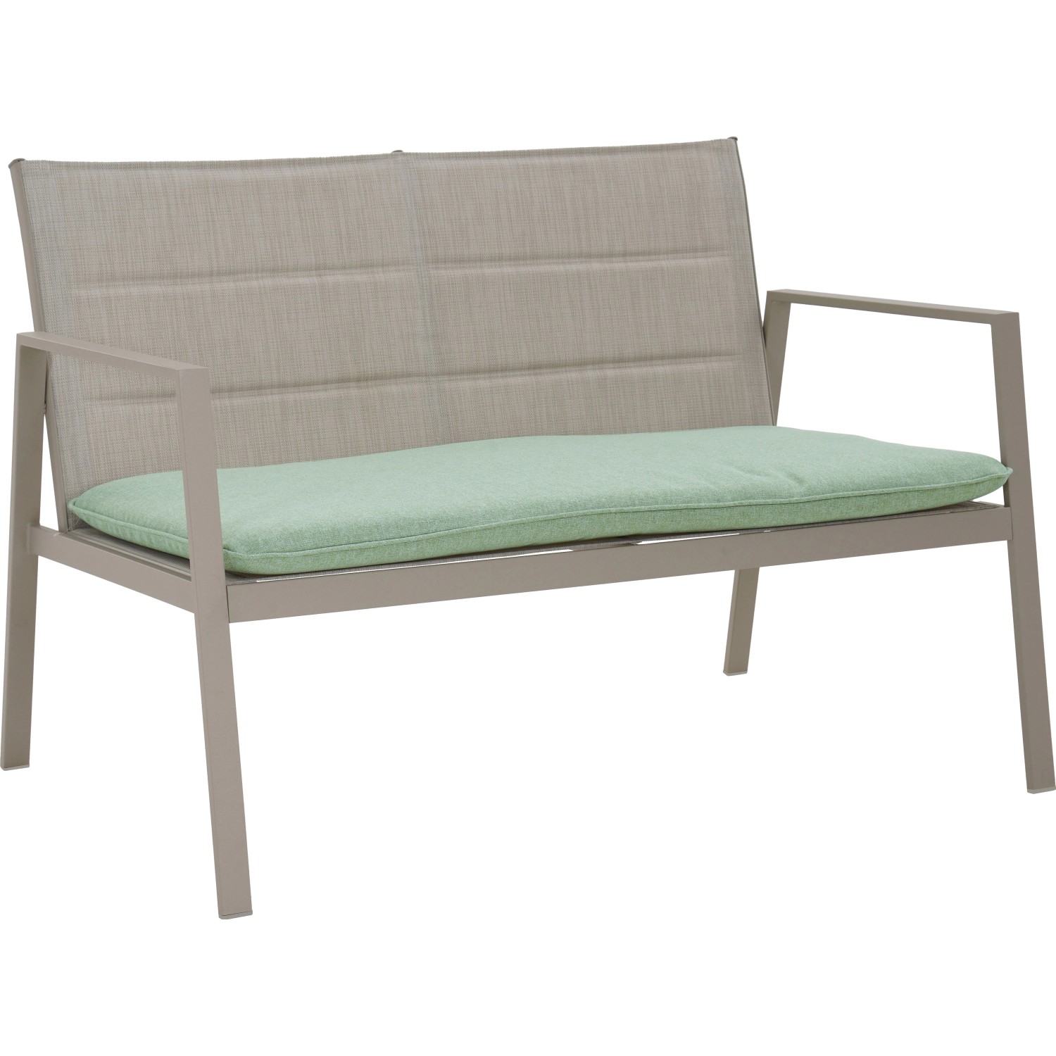 Salotto da giardino Jamapa in acciaio grigio chiaro 4 posti_5