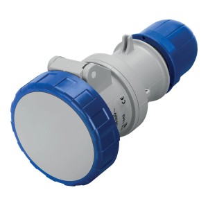 Spina CEE, blu/grigia, per installazioni elettriche Spine CEE.