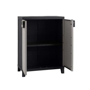 Armadio da esterno basso in plastica 66x40xH88 cm