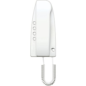 Telefono bianco t.b.t. per comunicazione porta, parte della categoria Citofoni.